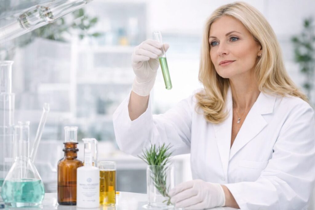 KeyWord website visual for Pharma Hermetic hair recovery content