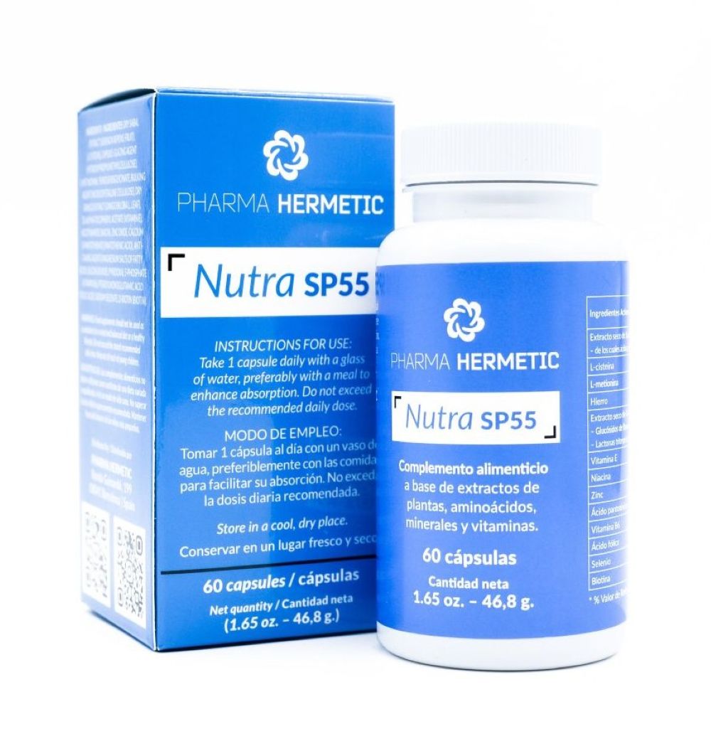SP55 Nutra hair support capsules for Professional hair loss treatment South Africa
